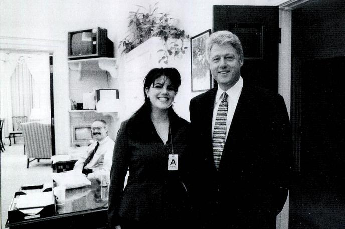 Bill Clinton in Monica Lewinsky | Foto Getty Images