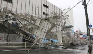 Tajfun Jebi pustošil po Japonski #foto
