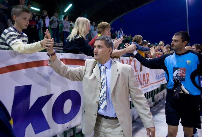 Velenjski Rudar je pred poldrugim desetletjem popeljal do tretjega mesta v Sloveniji. | Foto: Vid Ponikvar