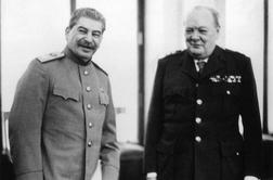 Churchill in Stalin sta se spoprijateljila ob žlahtni kapljici