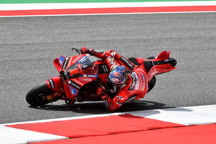 Francesco Bagnaia | Francesco Bagnaia (Ducati) je z zmago še povišal prednost v SP. | Foto Reuters