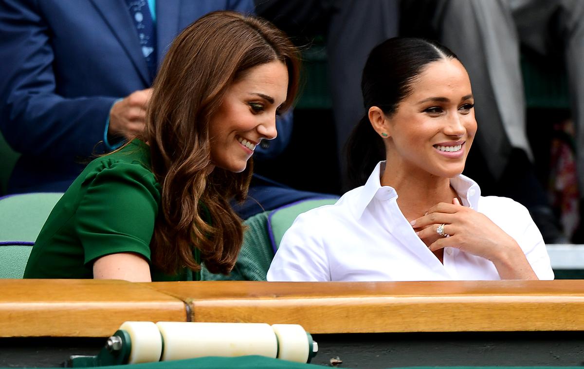 Vojvodinji Kate in Meghan v Wimbledonu | Foto Getty Images