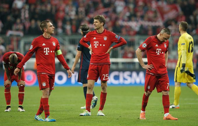 Zvezdniki Bayerna so izpadli, Jan Oblak pa se bo 28. maja potegoval za evropski naslov. | Foto: 