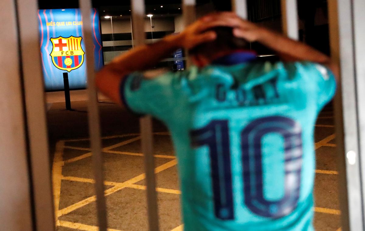 Lionel Messi | Navijači Barcelone še vedno nestrpno pričakujejo novice, povezane s prihodnostjo Lionela Messija, a v sredo kaj konkretnejšega niso dočakali. | Foto Reuters