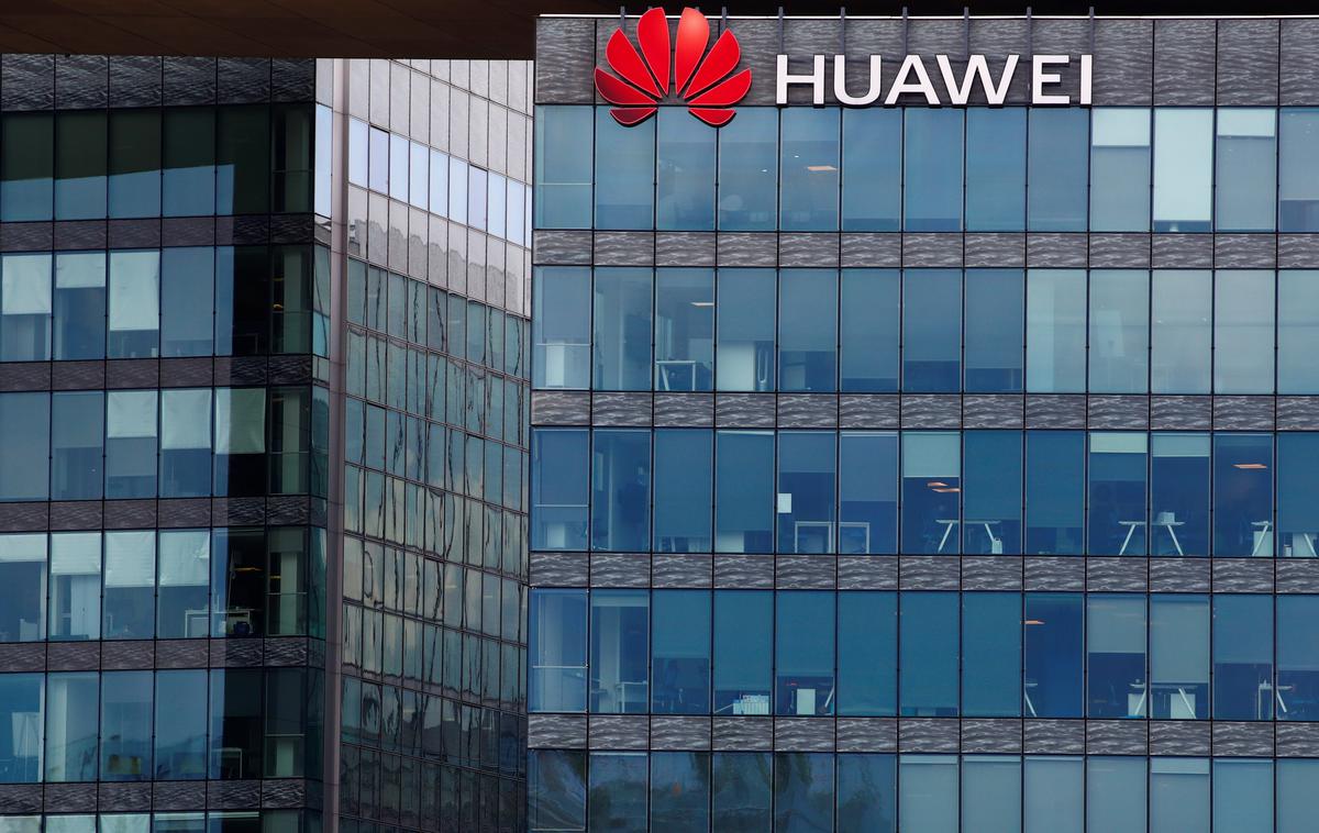 Huawei, Francija, 5G | Sedež francoske podružnice družbe Huawei v kraju Boulogne-Billancourt pri Parizu | Foto Reuters