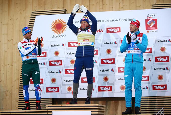 V moški konkurenci je zmagal Johannes Klaebo. | Foto: Reuters