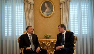 Türk in Alijev o sodelovanju med državama in Gorskem Karabahu