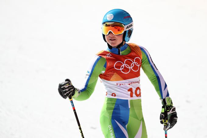 Najboljša uvrstitev šestega dne v alpskem smučanju je uspela Meti Hrovat, ki je bila 14. | Foto: Getty Images