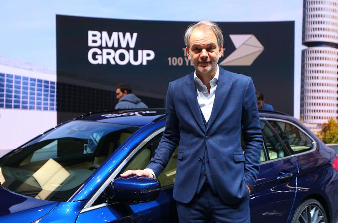52-letni Nizozemec je kot zunanji oblikovalec pri BMW začel delati že leta 1992. Leta 2009 je svojo zdajšnjo funkcijo, s katero nadzoruje oblikovanje znamk BMW, Mini in Rolls-Royce, nasledil od predhodnika Chrisa Bangla. | Foto: Gregor Pavšič