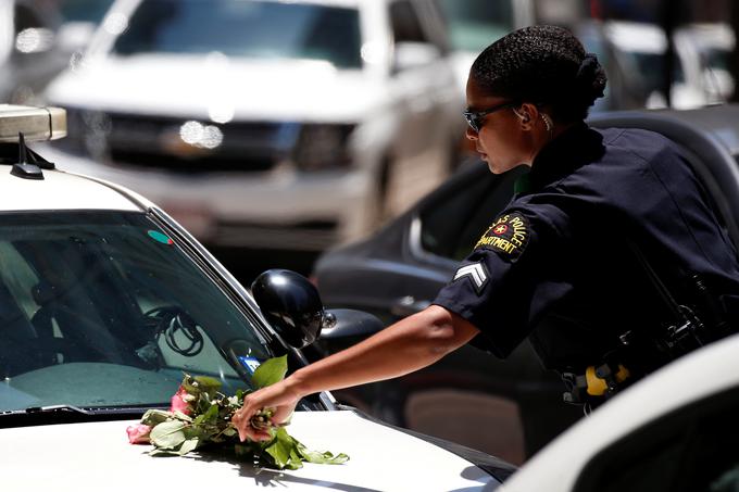 Dallas, streljanje, ZDA, policisti | Foto: Reuters