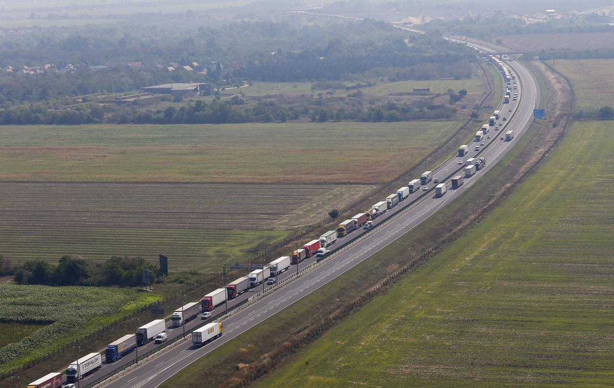 Tovornjaki na avtocestah | Foto Klemen Korenjak