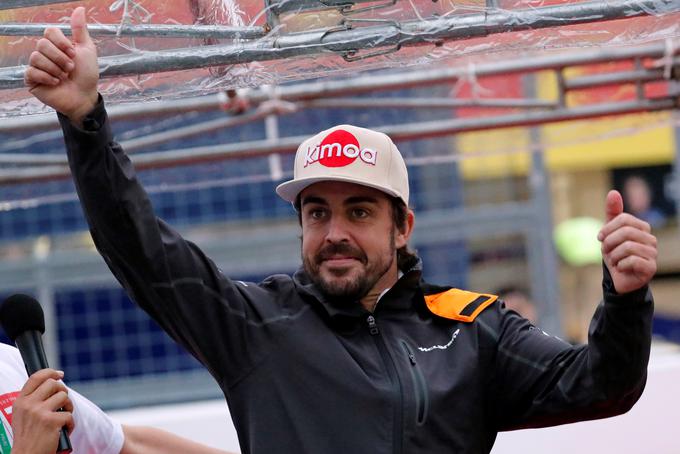 Poslovil se je Fernando Alonso. | Foto: Reuters
