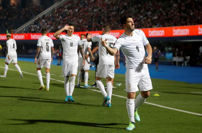 Luis Suarez je približal Urugvaj preboju na SP 2022. | Foto: Reuters