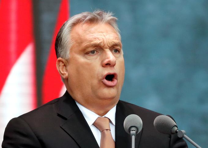 Dobro, poglejmo na drugo stran in poslušajmo kakšen Orbanov govor: neprestano govori o Evropi in o tem, kako jo morajo Madžari braniti. | Foto: Reuters