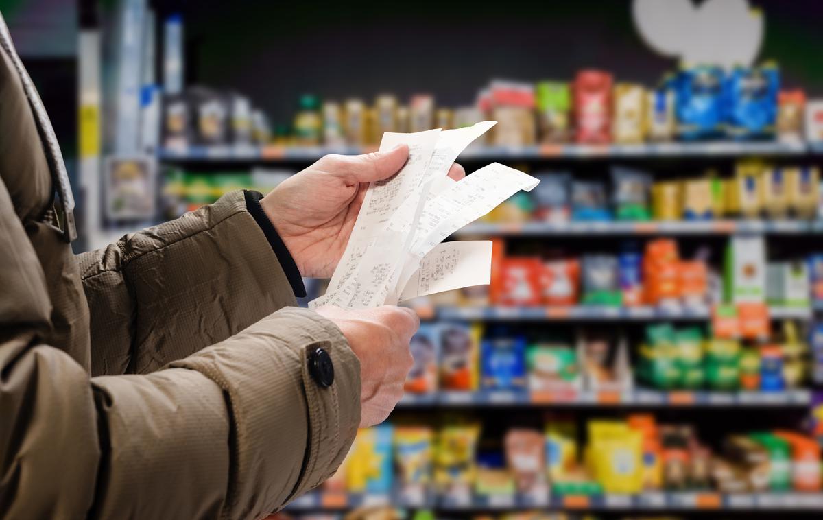 inflacija, cene | Na letno inflacijo so najbolj vplivale za 9,2 odstotka višje cene hrane in brezalkoholnih pijač. | Foto Shutterstock
