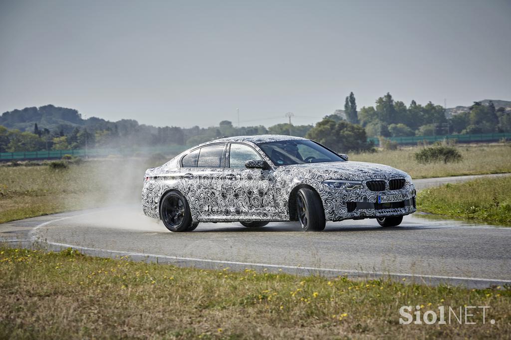 Novi BMW M5 - štirikolesni pogon xDrive