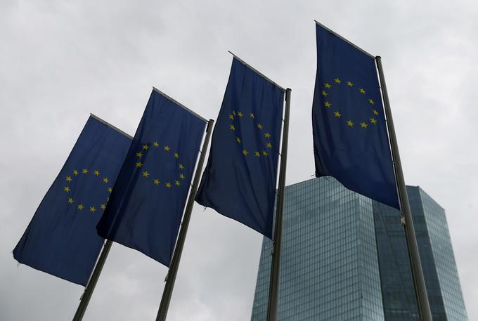ECB 18 milijard evrov vrednih zalog zlata ne hrani v novi stavbi v Frankfurtu, ki so jo morali danes izprazniti, temveč v Londonu, Parizu, Lizboni, New Yorku in Rimu. | Foto: Reuters