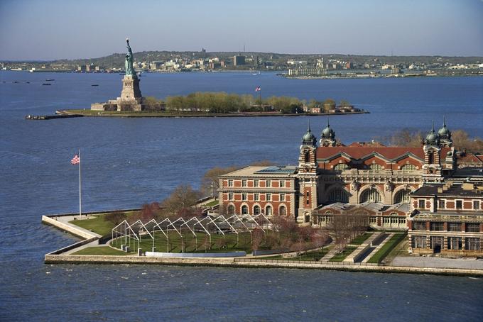new york pristanišče kip svobode ellis liberty | Foto: 