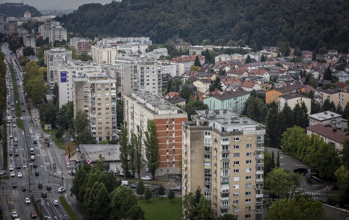 Ogled in predstavitev najvišje stanovanjske stolpnice v Sloveniji. Spektra celovški dvori aleja ljubljanski grad stanovanje stanovanja šiška | Foto Bojan Puhek