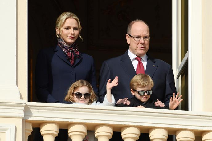 princ Albert | Albert se je zdaj pridružil ženi Charlene in petletnima dvojčkoma, princu Jacquesu in princesi Gabrielli. | Foto Getty Images