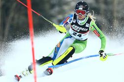Slovakinji izkoristili odstop slalomske kraljice