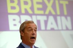 Nigel Farage vodil kampanjo za brexit, zdaj pa odstopa