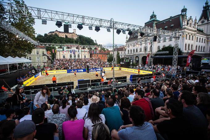 Letošnji turnir svetovne serije bo potekal na Pogačarjevem trgu. | Foto: Grega Valančič / Sportida