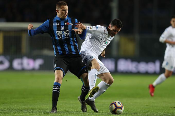 Josip Iličić je odigral za Atalanto 90 minut, kar nekaj poizkusil s strelom, a, tako kot njegovi soigralci, ni zadel. | Foto: Getty Images