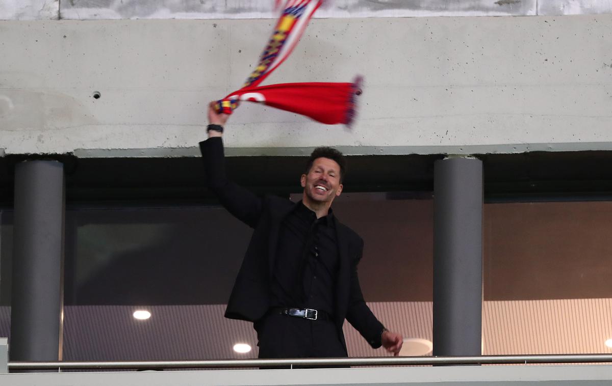 Diego Simeone | Diego Simeone bo v Madridu še kaj nekaj časa. | Foto Reuters