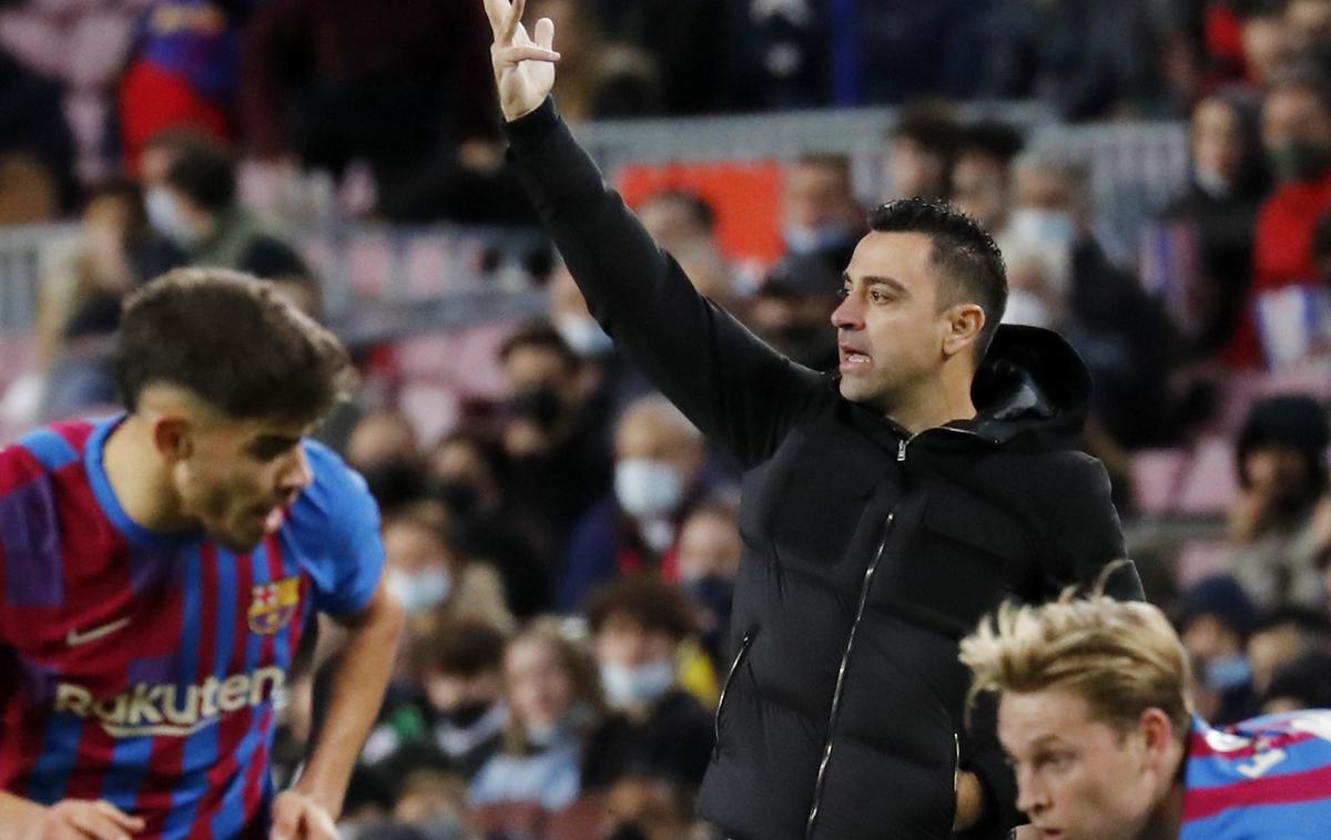 Xavi Barcelona | Xavi je doživel prvi poraz na trenerskem stolčku Barcelone. | Foto Reuters