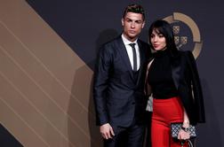 Lepa Georgina tokrat ostala brez Ronaldovega poljuba