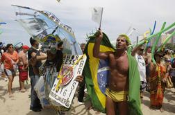 Brazilci ne ostajajo ravnodušni ob barbarskih napadih
