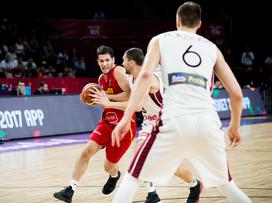 Latvija Črna gora Eurobasket osmina finala