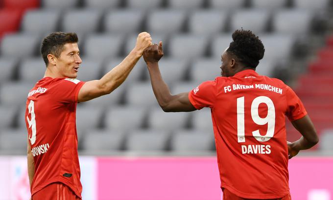 Robert Lewandowski in Bayern sta v Nemčiji neustavljiva. | Foto: Reuters