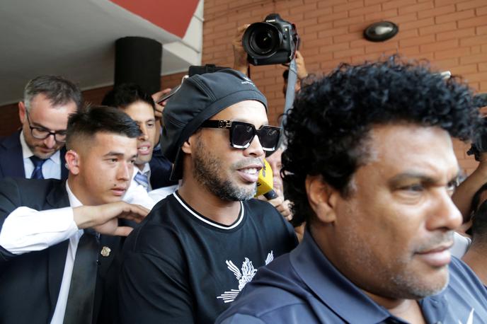 Ronaldinho | Ronaldinho je 1,5 milijona evrov za plačilo varščine prejel z evropskega računa. | Foto Reuters