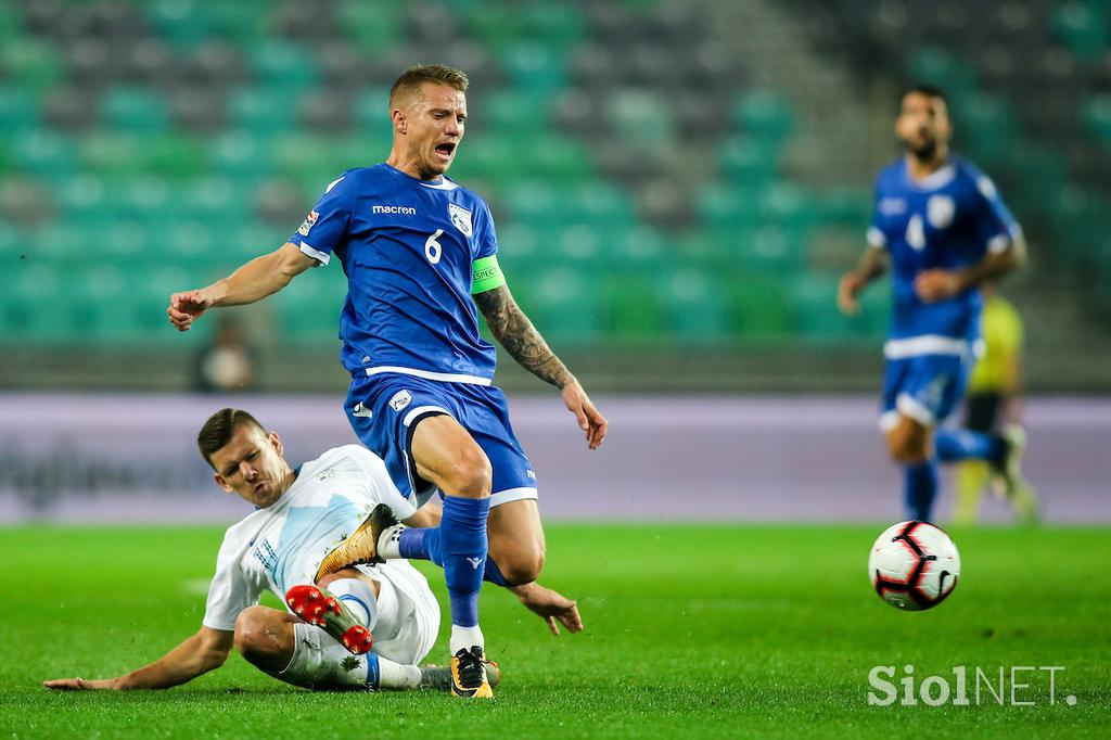 Slovenija Ciper nogomet
