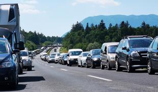 Nesreča v predoru: primorska avtocesta proti Ljubljani znova prevozna