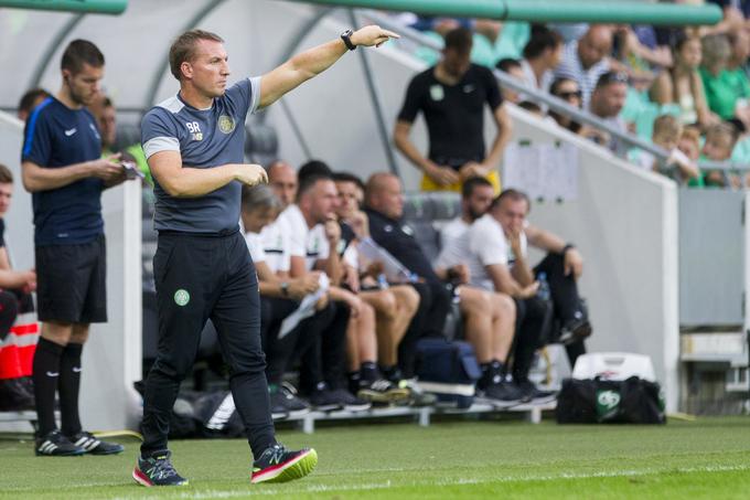 Škotski Celtic, ki ga vodi nekdanji trener Liverpoola Brendan Rodgers, se bo v drugem krogu kvalifikacij za ligo prvakov pomeril s predstavnikom Gibraltarja. | Foto: Urban Urbanc/Sportida