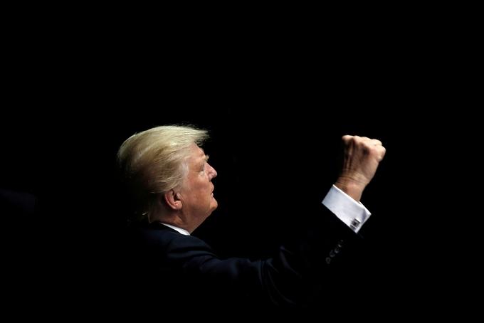 Odkar je Trump dobil zalet, lahko reče, karkoli mu pade na pamet. In to je briljantna strategija. | Foto: Reuters
