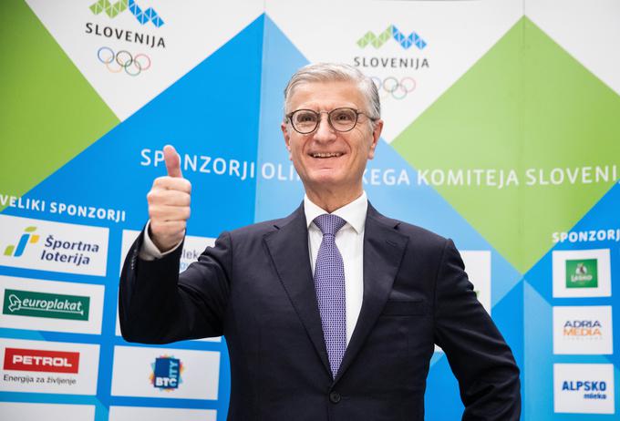 novi predsednik OKS Franjo Bobinac | Foto: Vid Ponikvar/Sportida