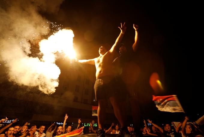Slavlje opozicije v Črni gori | Foto: Reuters