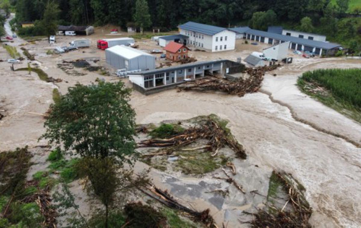GRS Kamnik, poplave | Neposredne škode v poplavah je bilo v Kamniku za več kot četrt milijarde evrov. | Foto arhiv GRS Kamnik