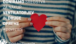 Telekom Slovenije bo za boj proti koronavirusu doniral 40 tisoč evrov
