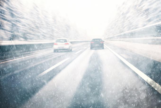 zima vožnja avtomobil | Foto: Getty Images