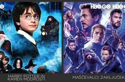 Saga o Harryju Potterju in veličasten zaključek Maščevalcev
