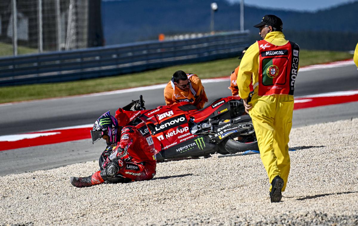 Enea Bastianini Ducati | Bastianini je bil v tej sezoni ena prvih žrtev med dirkači. | Foto Guliver Image