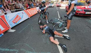 Po brutalnem padcu se Cavendish poslavlja od Toura