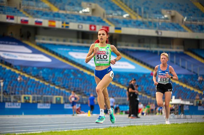 Klara Lukan | Klara Lukan je z drugim mestom v teku na 5000 m poskrbela za najboljšo slovensko uvrstitev dneva. | Foto Peter Kastelic/AZS