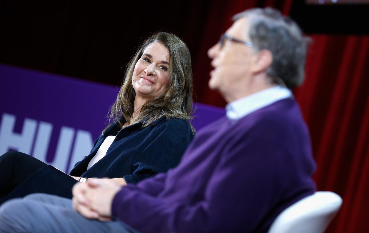 Bill Gates | Bill in Melinda Gates sta se spoznala v podjetju Microsoft. On je bil direktor, ona pa vodja enega od oddelkov v marketingu.  | Foto Getty Images