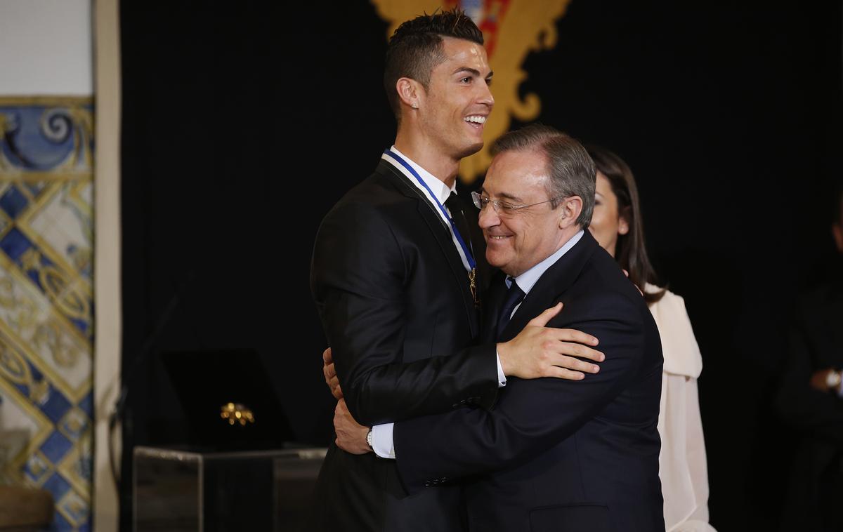 Cristiano Ronaldo Florentino Perez | Foto Reuters